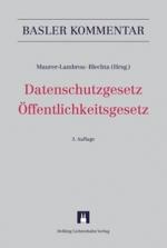 Cover-Bild Datenschutzgesetz (DSG)/Öffentlichkeitsgesetz (BGÖ)