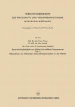 Cover-Bild Dauerschwingfestigkeit von Stählen bei erhöhten Temperaturen