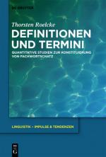 Cover-Bild Definitionen und Termini
