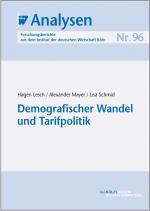 Cover-Bild Demografischer Wandel und Tarifpolitik