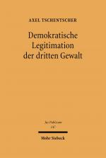 Cover-Bild Demokratische Legitimation der dritten Gewalt