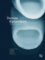Cover-Bild Dentale Keramiken
