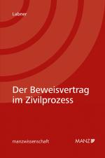 Cover-Bild Der Beweisvertrag im Zivilprozess