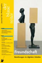 Cover-Bild Der Blaue Reiter. Journal für Philosophie / Freundschaft