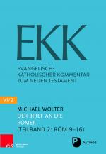 Cover-Bild Der Brief an die Römer EKK NF VI2
