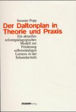 Cover-Bild Der Daltonplan in Theorie und Praxis