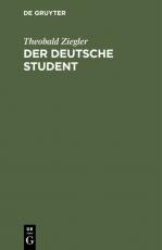 Cover-Bild Der deutsche Student
