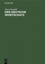Cover-Bild Der deutsche Wortschatz