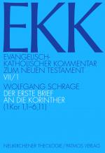 Cover-Bild Der erste Brief an die Korinther, EKK VII/1