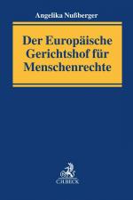 Cover-Bild Der Europäische Gerichtshof für Menschenrechte