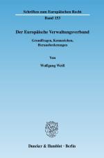 Cover-Bild Der Europäische Verwaltungsverbund.