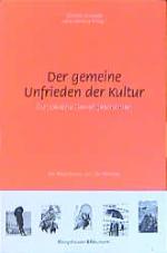 Cover-Bild Der Gemeine Unfrieden der Kultur