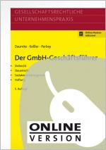 Cover-Bild Der GmbH-Geschäftsführer