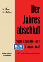 Cover-Bild Der Jahresabschluß nach Handels- und Steuerrecht