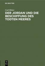 Cover-Bild Der Jordan und die Beschiffung des Todten Meeres