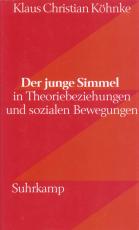 Cover-Bild Der junge Simmel – in Theoriebeziehungen und sozialen Bewegungen