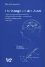 Cover-Bild Der Kampf um den Autor