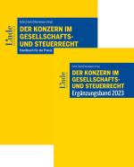 Cover-Bild Der Konzern im Gesellschafts- und Steuerrecht inkl. Ergänzungsband 2023