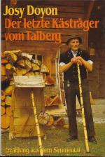 Cover-Bild Der letzte Kästräger vom Talberg
