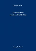 Cover-Bild Der Notar im sozialen Rechtsstaat