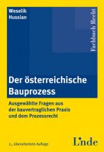 Cover-Bild Der österreichische Bauprozess