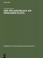 Cover-Bild Der Orlandoblock am Münchner Platzl