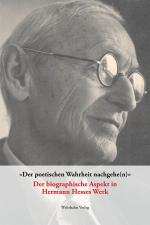 Cover-Bild 'Der poetischen Wahrheit nachgehe(n)'