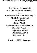 Cover-Bild Der Räuber Hotzenplotz zum Donnerwetter noch emo ! oder: Linksfaschisten ALDI Werbung? ALDI Boykottieren !