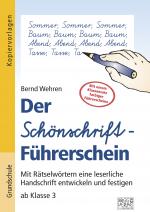 Cover-Bild Der Schönschrift-Führerschein