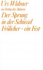 Cover-Bild Der Sprung in der Schüssel /Frölicher - ein Fest