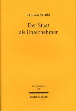 Cover-Bild Der Staat als Unternehmer