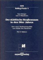 Cover-Bild Der städtische Straßenraum in den 90er Jahren