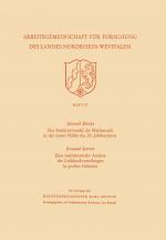 Cover-Bild Der Strukturwandel der Mathematik in der ersten Hälfte des 20. Jahrhunderts. Eine mathematische Analyse der Luftdruckverteilungen in großen Gebieten