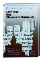 Cover-Bild Der Text des Neuen Testaments