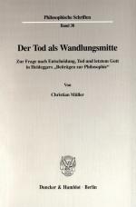 Cover-Bild Der Tod als Wandlungsmitte.