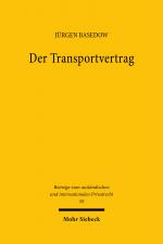 Cover-Bild Der Transportvertrag