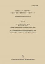 Cover-Bild Der Tuff, seine Entstehung und Konstitution und seine Verwendung im Baugewerbe im Spiegel der Literatur