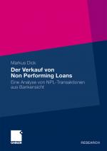 Cover-Bild Der Verkauf von Non Performing Loans