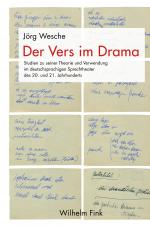 Cover-Bild Der Vers im Drama