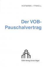 Cover-Bild Der VOB-Pauschalvertrag