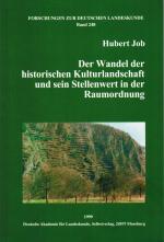 Cover-Bild Der Wandel der historischen Kulturlandschaft und sein Stellenwert in der Raumordnung