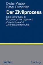 Cover-Bild Der Zivilprozess
