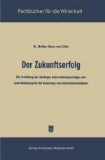 Cover-Bild Der Zukunftserfolg