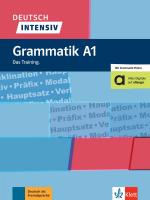 Cover-Bild Deutsch intensiv Grammatik A1