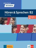 Cover-Bild Deutsch intensiv Hören und Sprechen B2