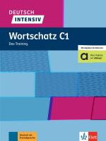Cover-Bild Deutsch intensiv Wortschatz C1