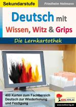 Cover-Bild Deutsch mit Wissen, Witz & Grips