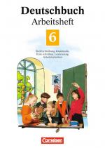 Cover-Bild Deutschbuch Gymnasium - Allgemeine Ausgabe/Bisherige Fassung 1996 / 6. Schuljahr - Arbeitsheft mit Lösungen