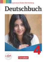 Cover-Bild Deutschbuch Gymnasium - Baden-Württemberg - Ausgabe 2016 - Band 4: 8. Schuljahr