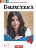 Cover-Bild Deutschbuch Gymnasium - Baden-Württemberg - Bildungsplan 2016 - Band 4: 8. Schuljahr